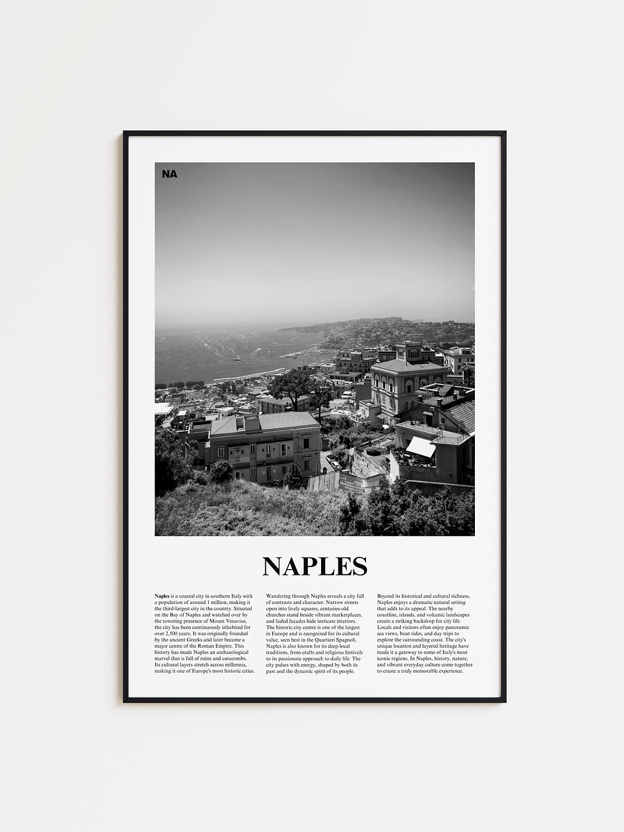 Naples 02 Newspaper Poster product image (1)