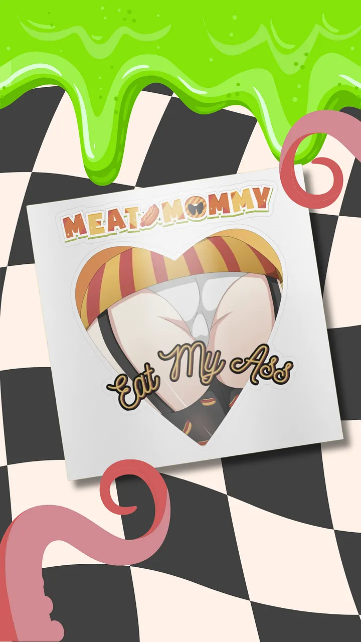 Eat My Ass Valentines Day Sticker product image (1)