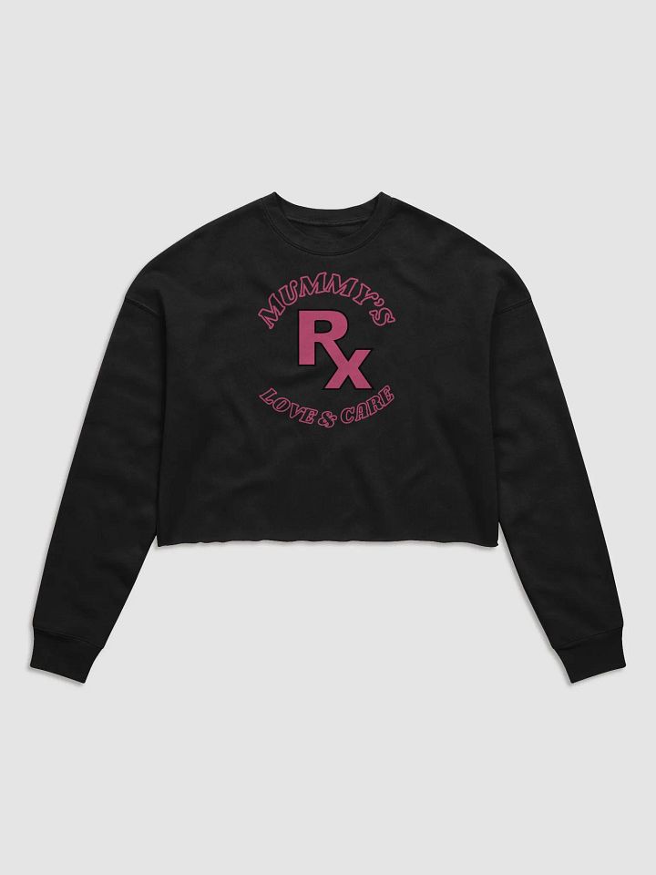 Mummy's Love & Care Pink Crop Sweatshirt product image (1)