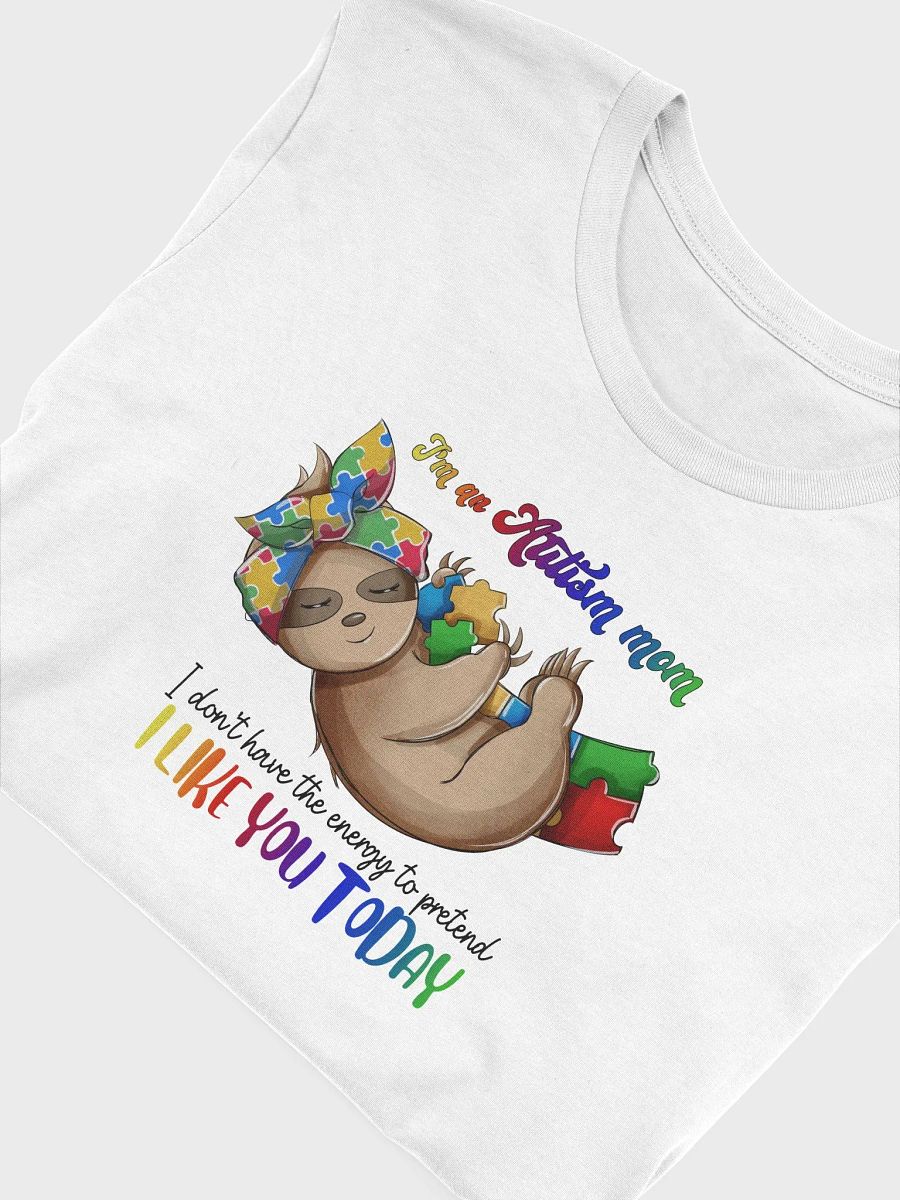 Autism Mom3 T shirt product image (55)