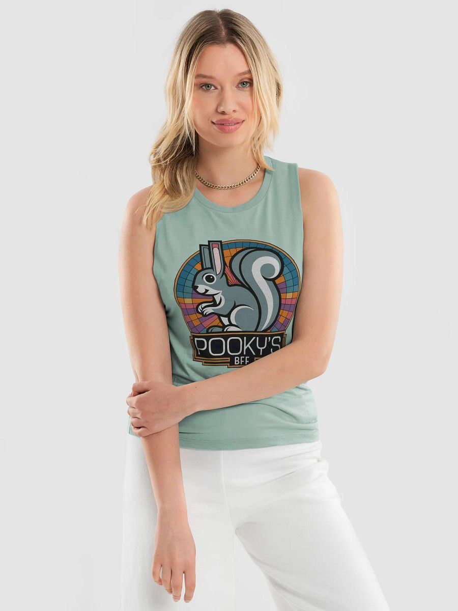 Pooky's BFF Flowy Muscle Tank product image (3)
