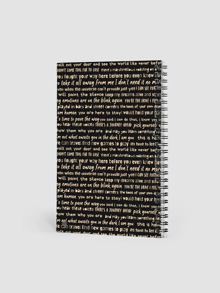 Hammeta Lyric Notebook product image (2)
