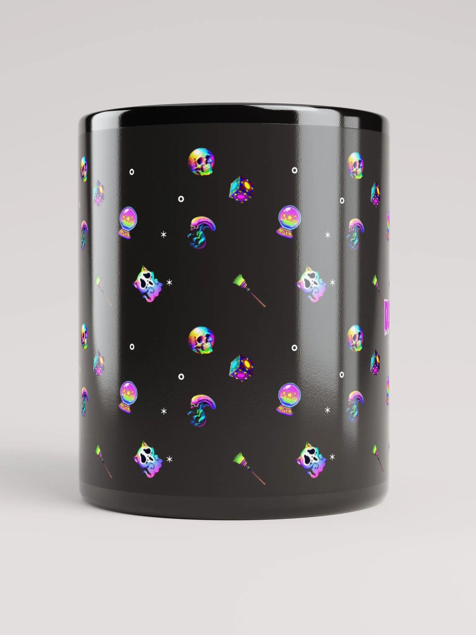 Black Emote Coffee Mug - with Logo product image (5)