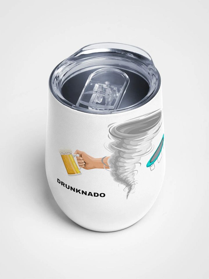 Drunk Tornado Wine Tumbler product image (1)