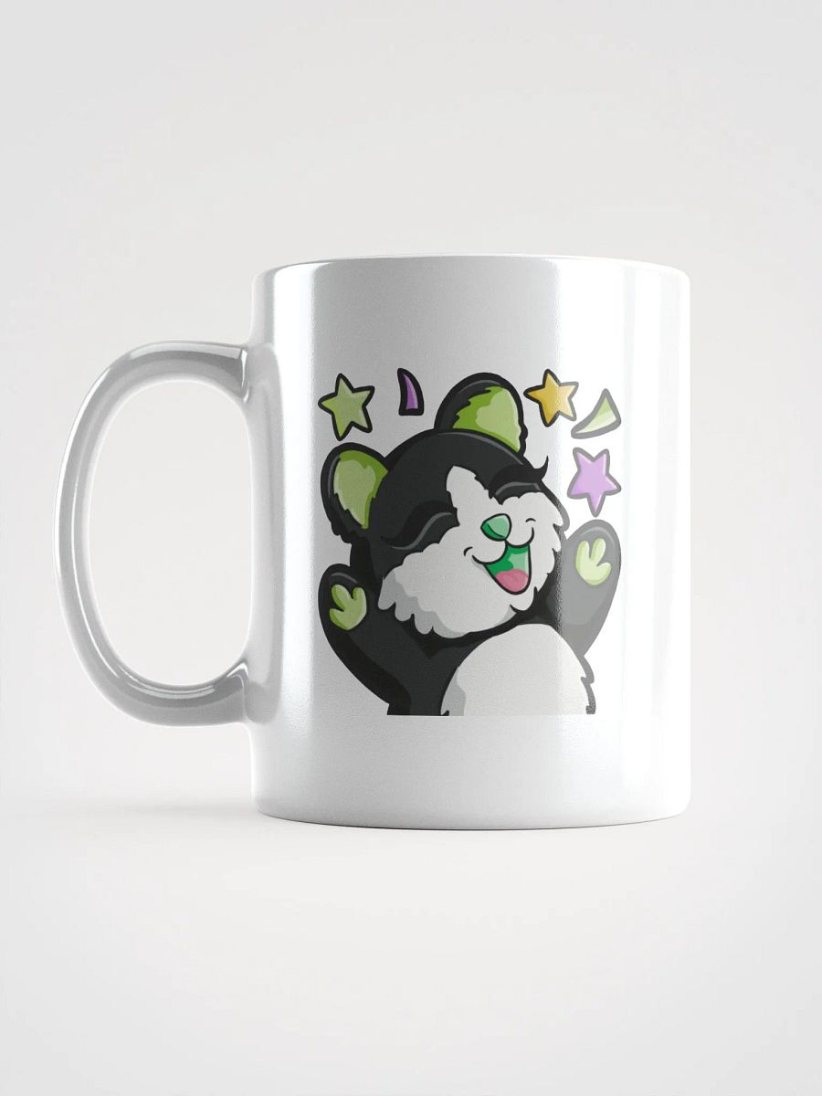 Mr Kitty Hype Mug (White) product image (6)