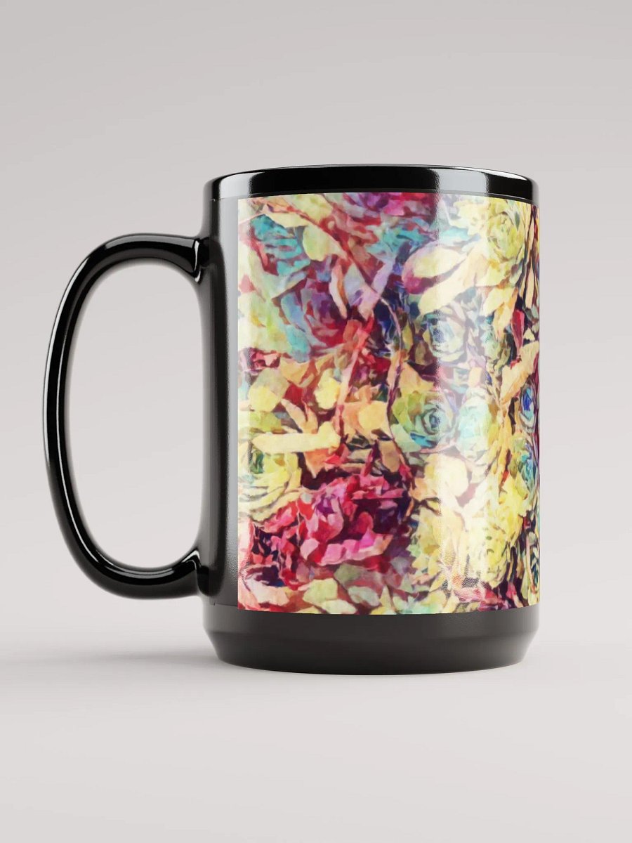 Abstract Graphic | Black Coffee Mug | Symphony Succulent product image (1)