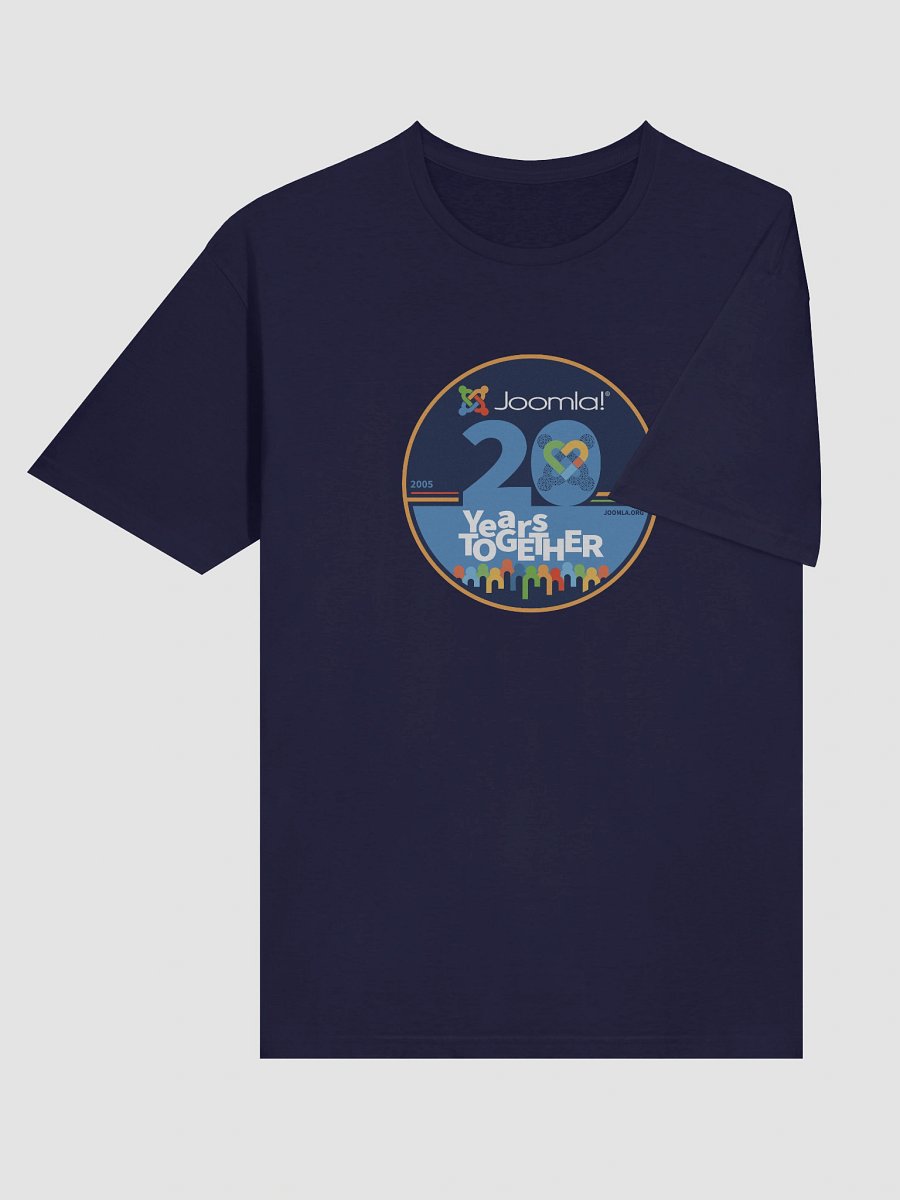 Joomla! 20th Anniversary Edition<br /> — Unisex Softstyle T-Shirt / Colour — product image (3)