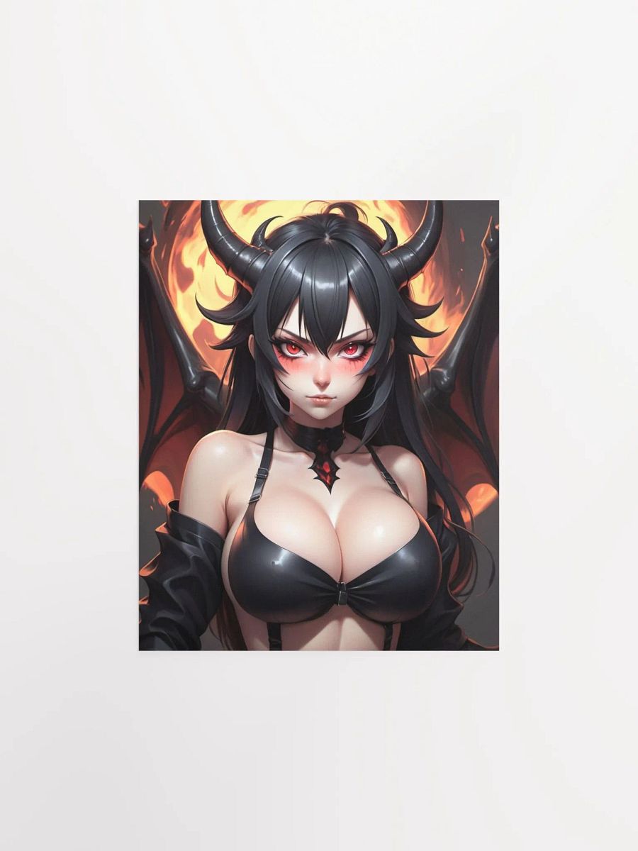 Fiery Demoness Enhanced Matte Poster product image (2)
