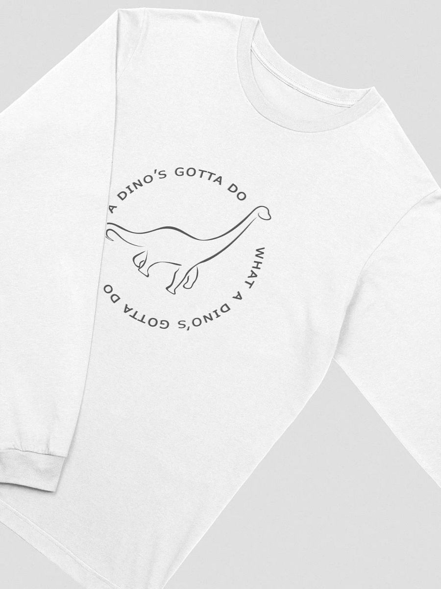 Dinos Gotta Do Long Sleeve T-Shirt [Dark] product image (1)