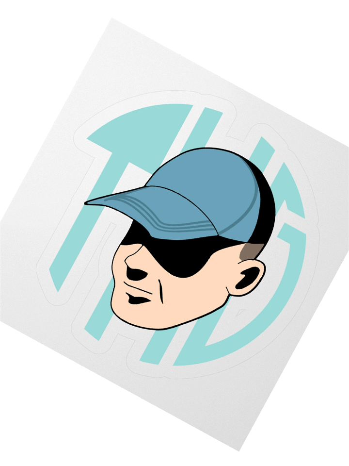 Ice Blue THG sticker set product image (6)