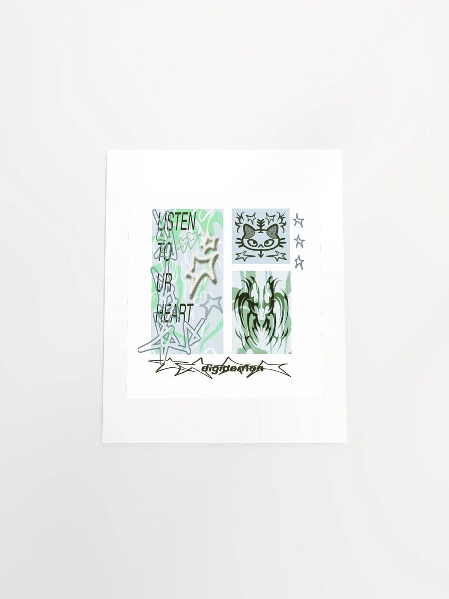 Listen To Ur Heart - Print product image (4)