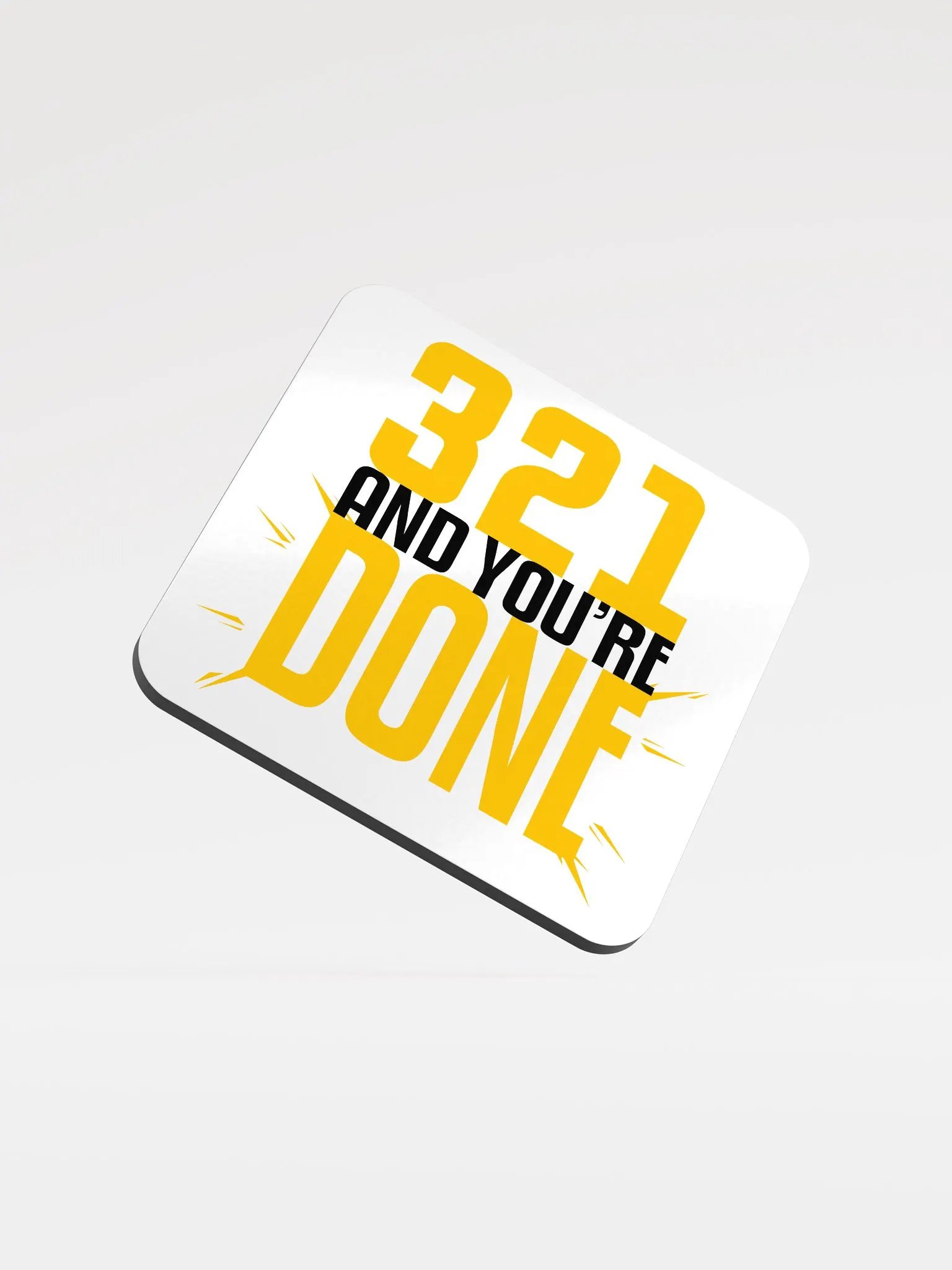 'DONE' Gold Light Coaster product image (1)