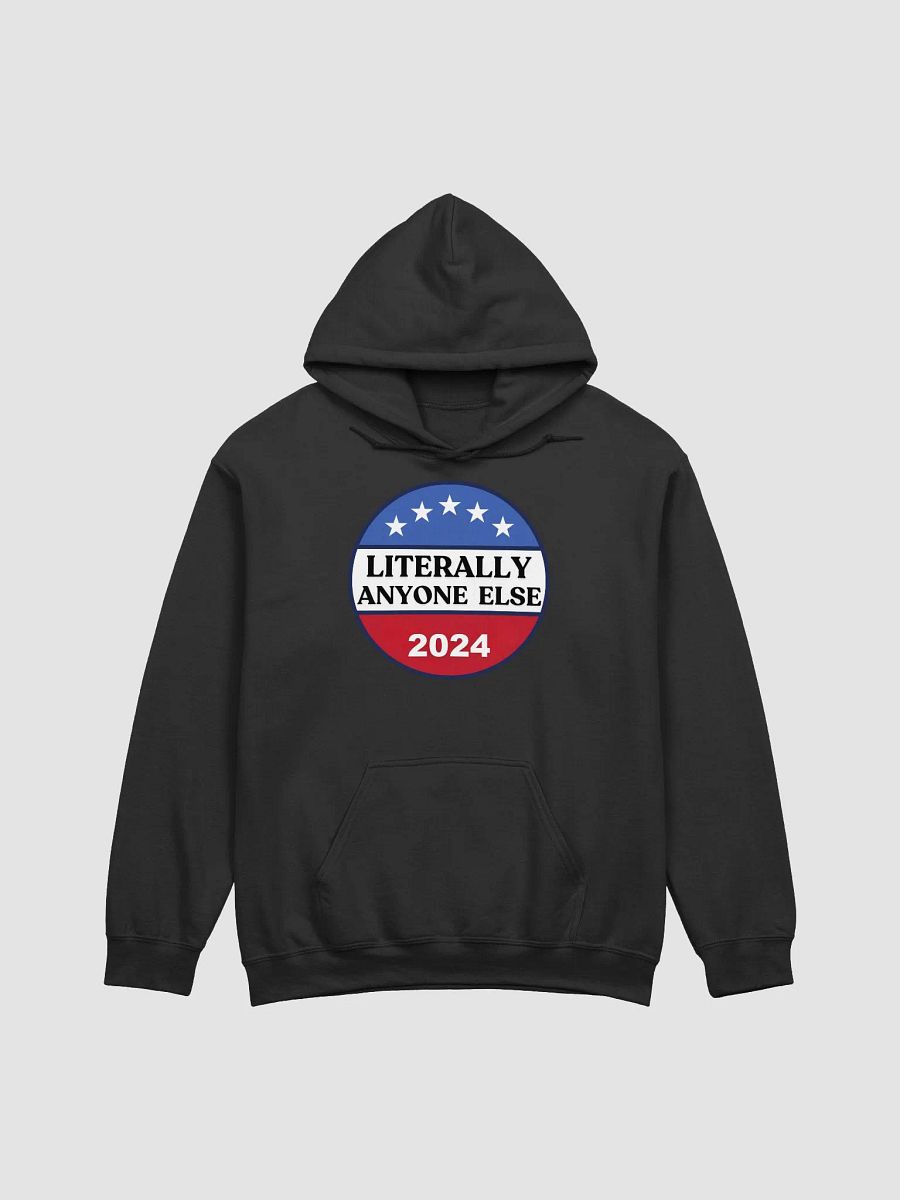 Literally Anyone Else 2024 Funny Election Sarcastic Political Humor Hoodie product image (1)