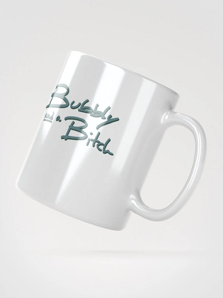 Bubbly and a B*tch (forest shadow design) mug product image (3)