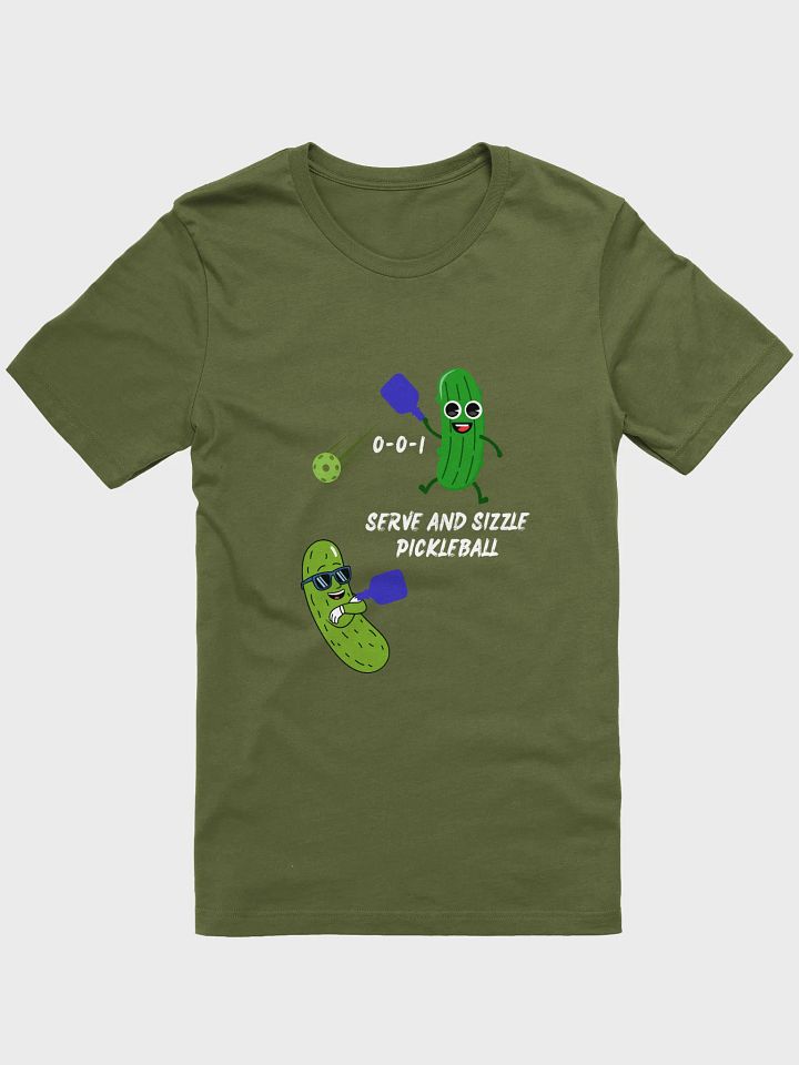 Serve and Sizzle Pickleball Supersoft Unisex T-Shirt product image (2)