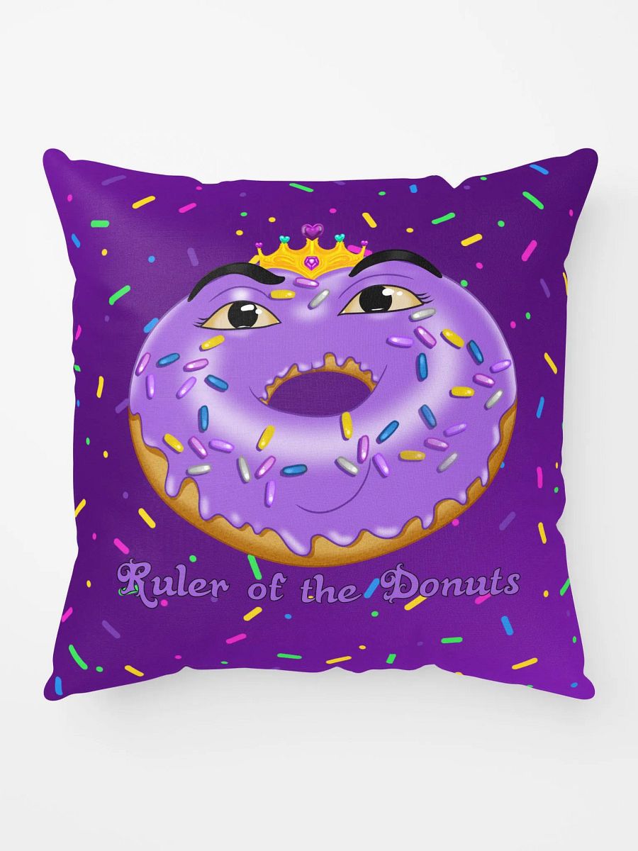 Ruler of the Donuts Pillow product image (1)
