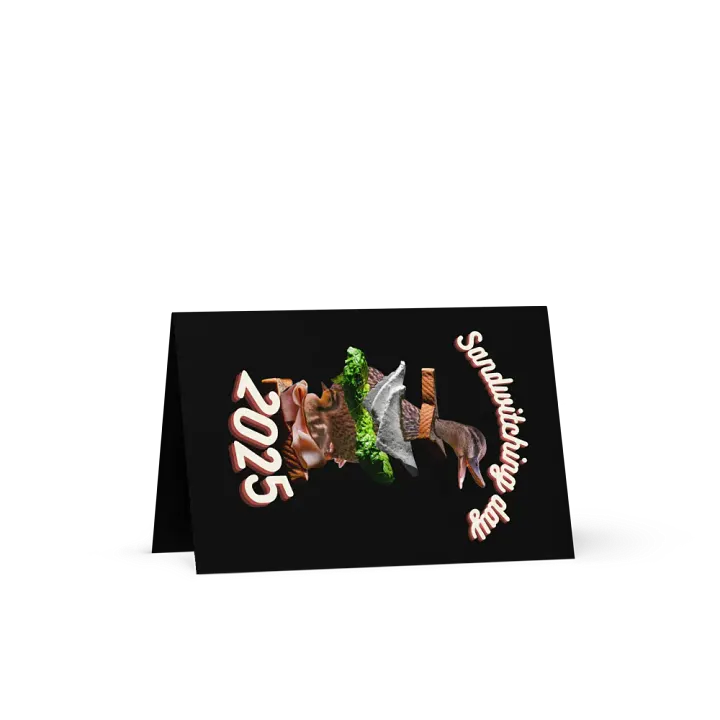 Sandwitching Day Card product image (1)