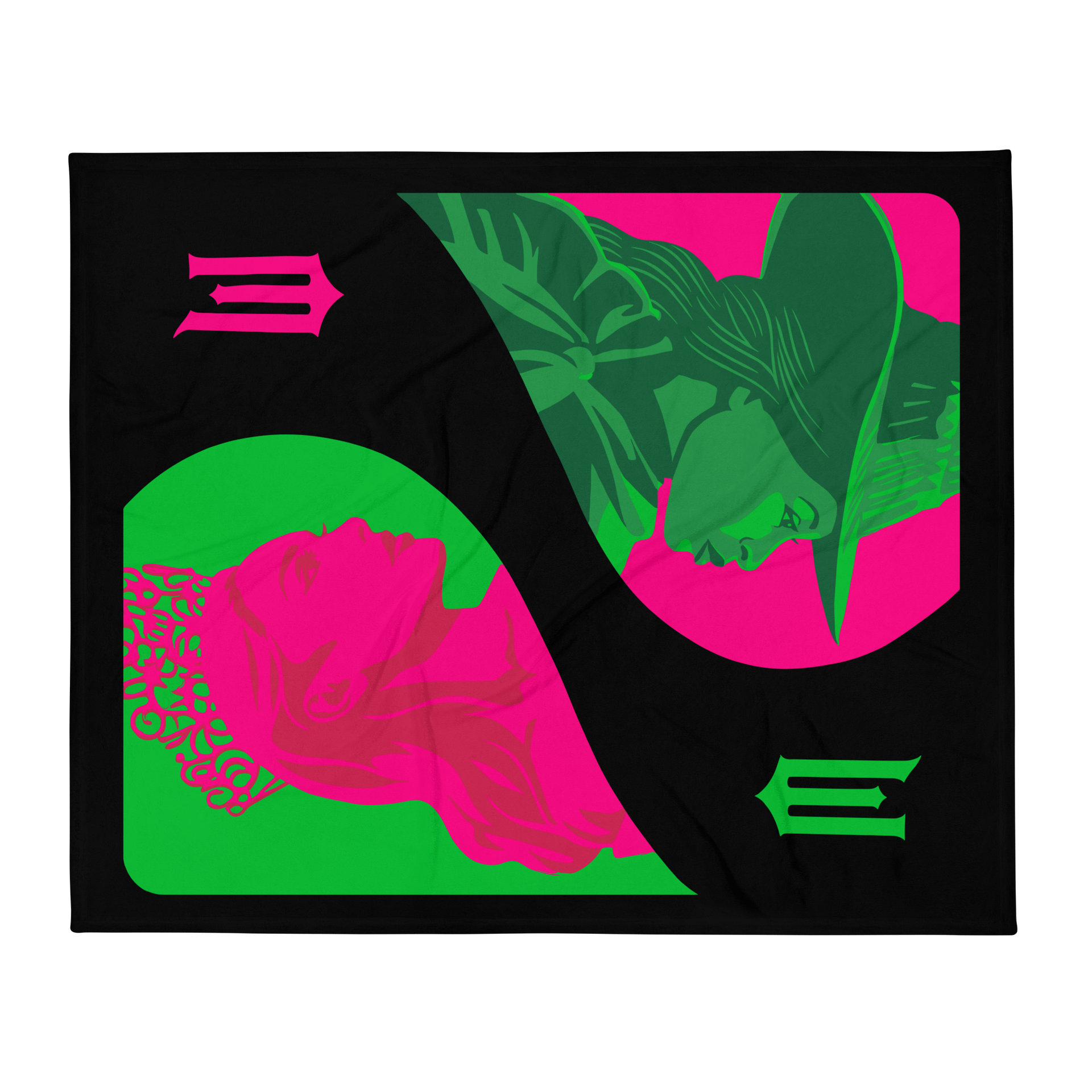 Wicked Glinda and Elphaba Throw Blanket product image (1)