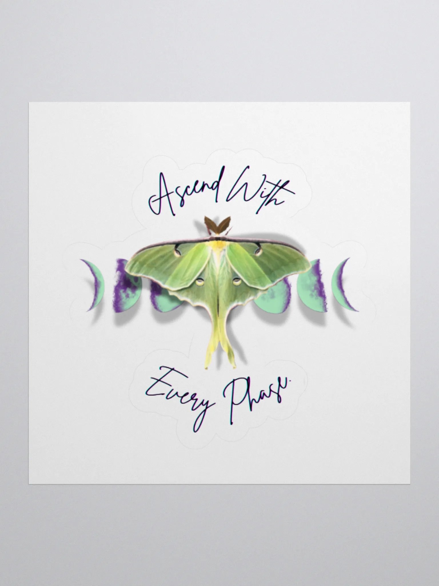 Ascend With Every Phase Sticker product image (3)