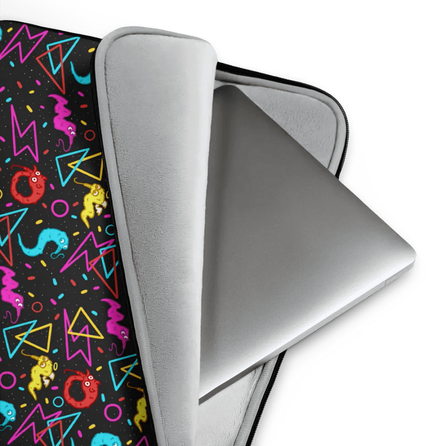 Arcade Worm Laptop Sleeve product image (4)