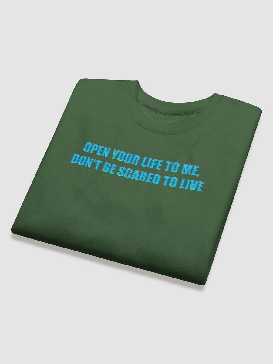 Open Your Life to Me, Don't Be Scared to Live Sweatshirt product image (24)