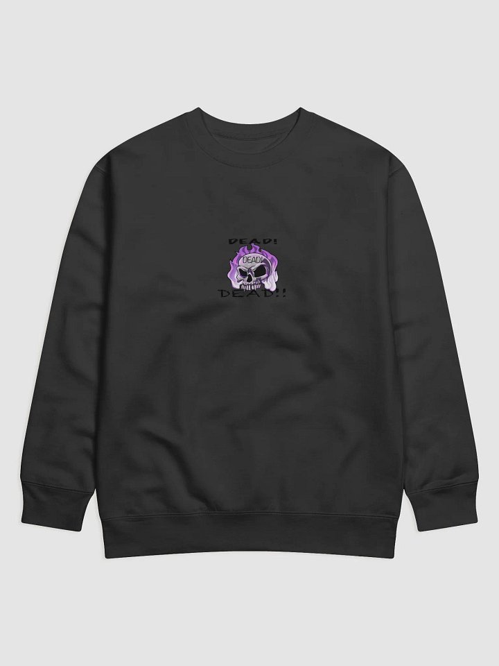 DEAD! Skull Flame Graphic Premium Sweatshirt product image (1)