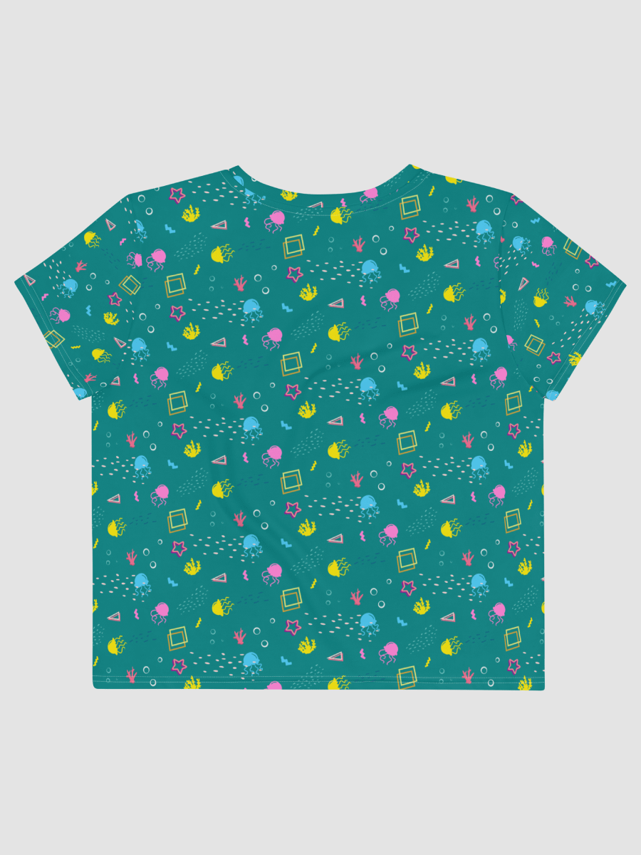 Shifty Seas pattern crop tee product image (3)