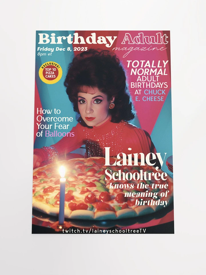 Birthday Adult Cover Print (Limited Edition) product image (1)