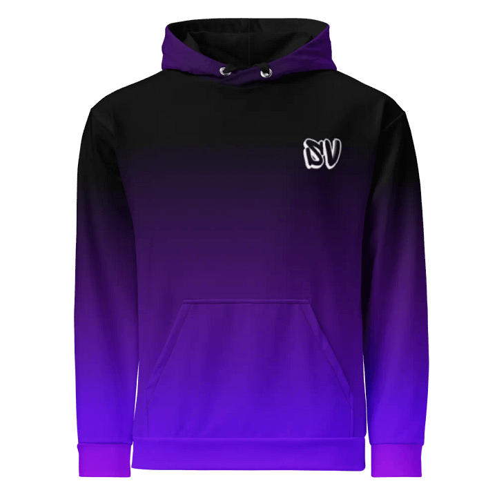 STRAIGHT VIBIN NEON COLOR FADE STYLE SASUKE UCHIHA HOODIE product image (1)