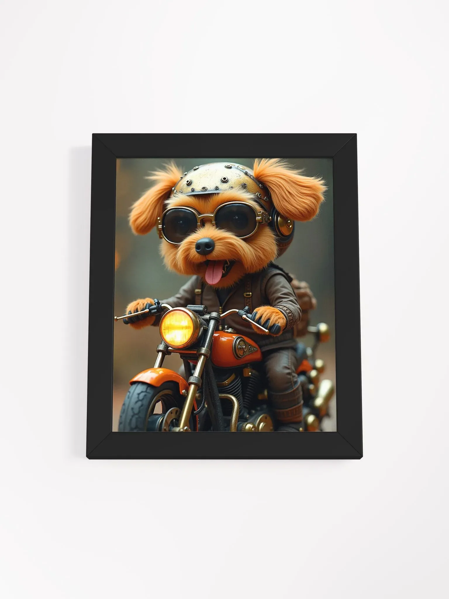 Rider Pup Framed Matte Poster product image (2)
