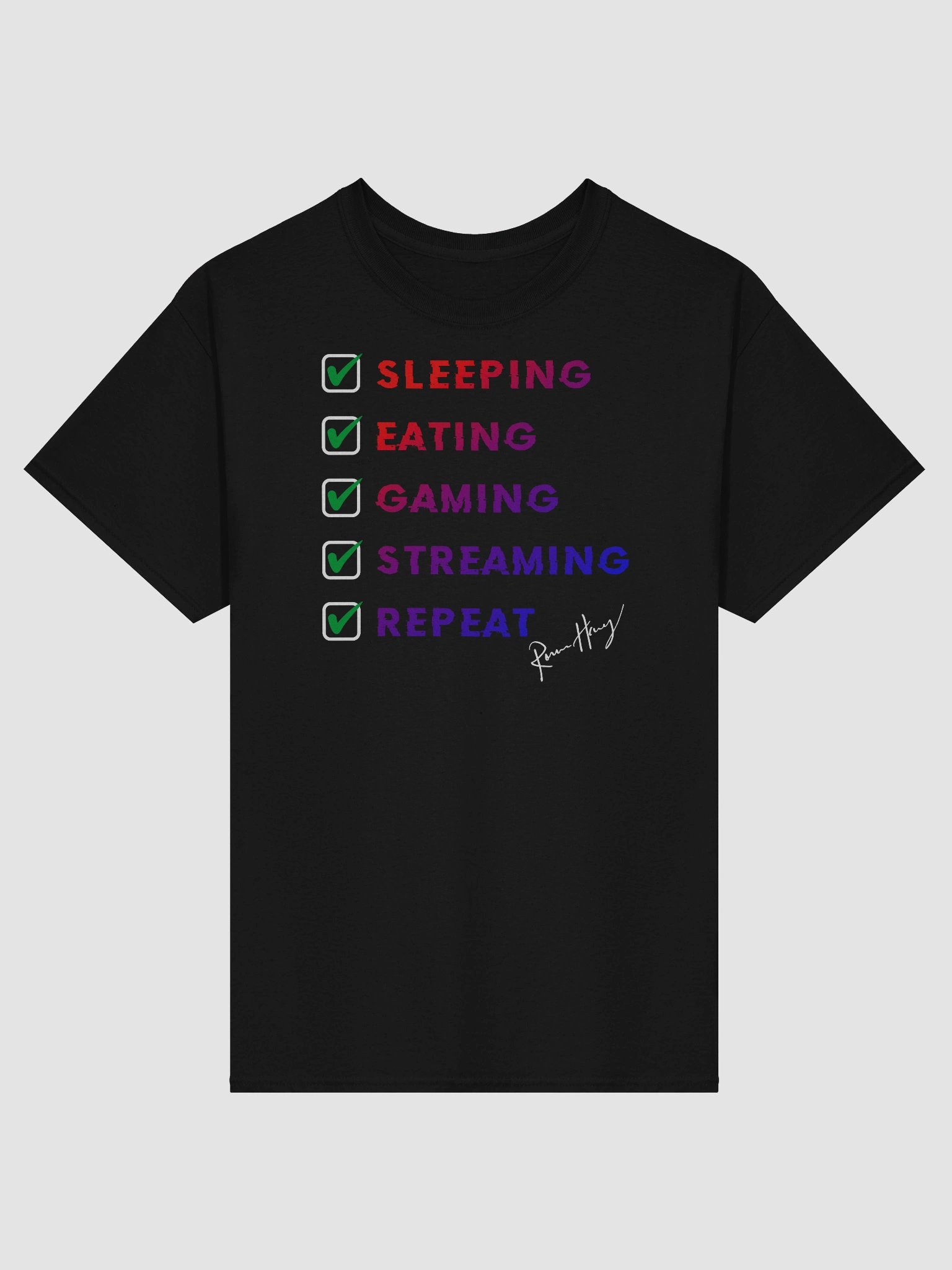 Checklist t-shirt product image (1)