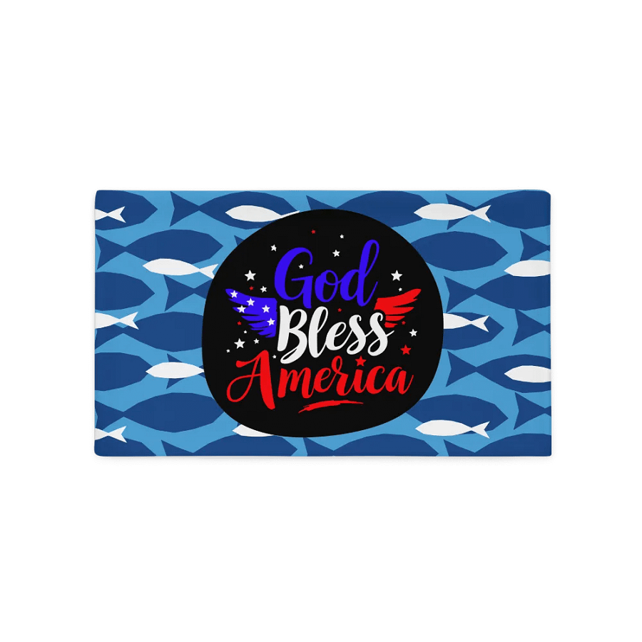 Pillow Case: God Bless America product image (1)