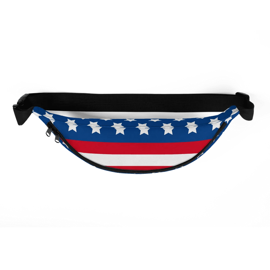 MOONTV69 AMERICAN FLAG FANNY PACK product image (5)