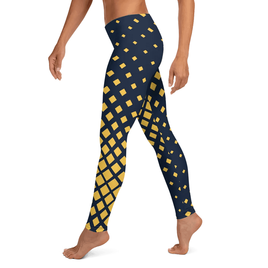 Golden Grid All-Over Leggings product image (10)