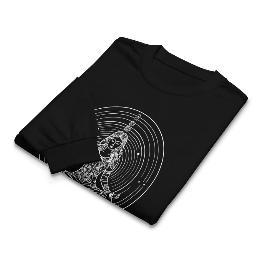 [Meditation 2 - White] - Unisex Premium Heavyweight Long Sleeve Shirt product image (7)