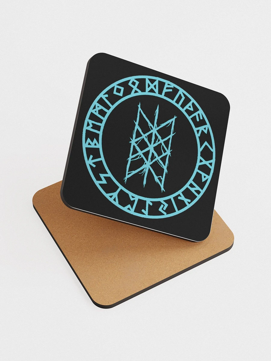 Web of Wyrd Cork Back Coaster product image (3)