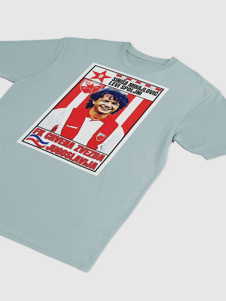 Siniša Mihajlović (FK Crvena Zvezda) #2 Cotton Heritage Men's Premium Heavyweight Tee product image (3)