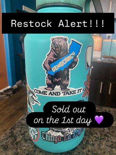 Sold out on the first day!!
Thank you!
Restocked and ready to go on our etsy shop.
#fdt #stopelectionrigging #gavinnewsom #do...