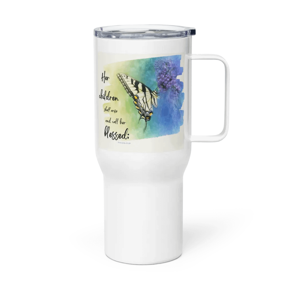 Call Her Blessed Butterfly Travel Mug product image (6)