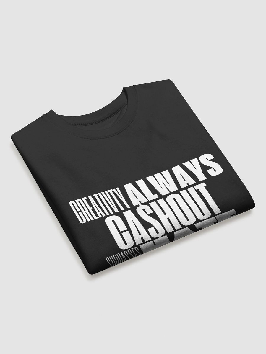 CASHOUT Signature Sweatshirt (White Letter) product image (21)