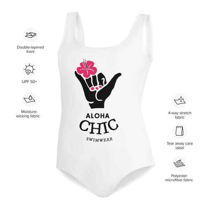 'Aloha Chic Swimwear' Youth Swimsuit product image (2)