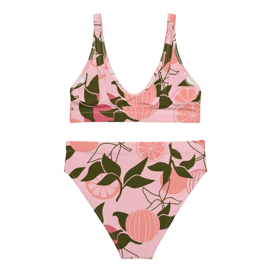Citrus Burst High-Waisted Bikini product image (2)