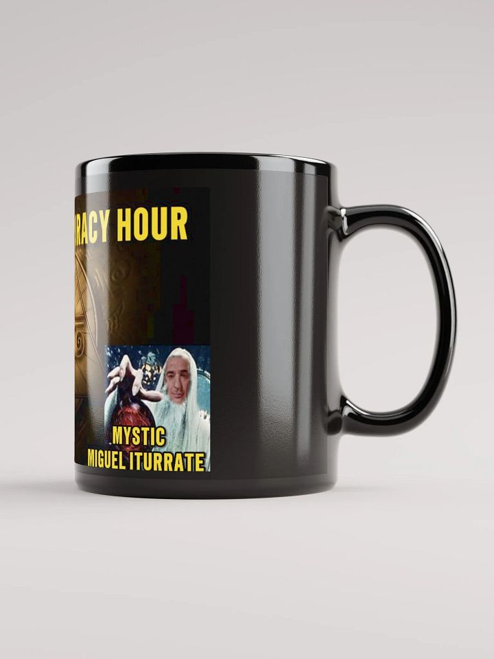 THE MMA CONSPIRACY HOUR MUG (BLACK) product image (1)