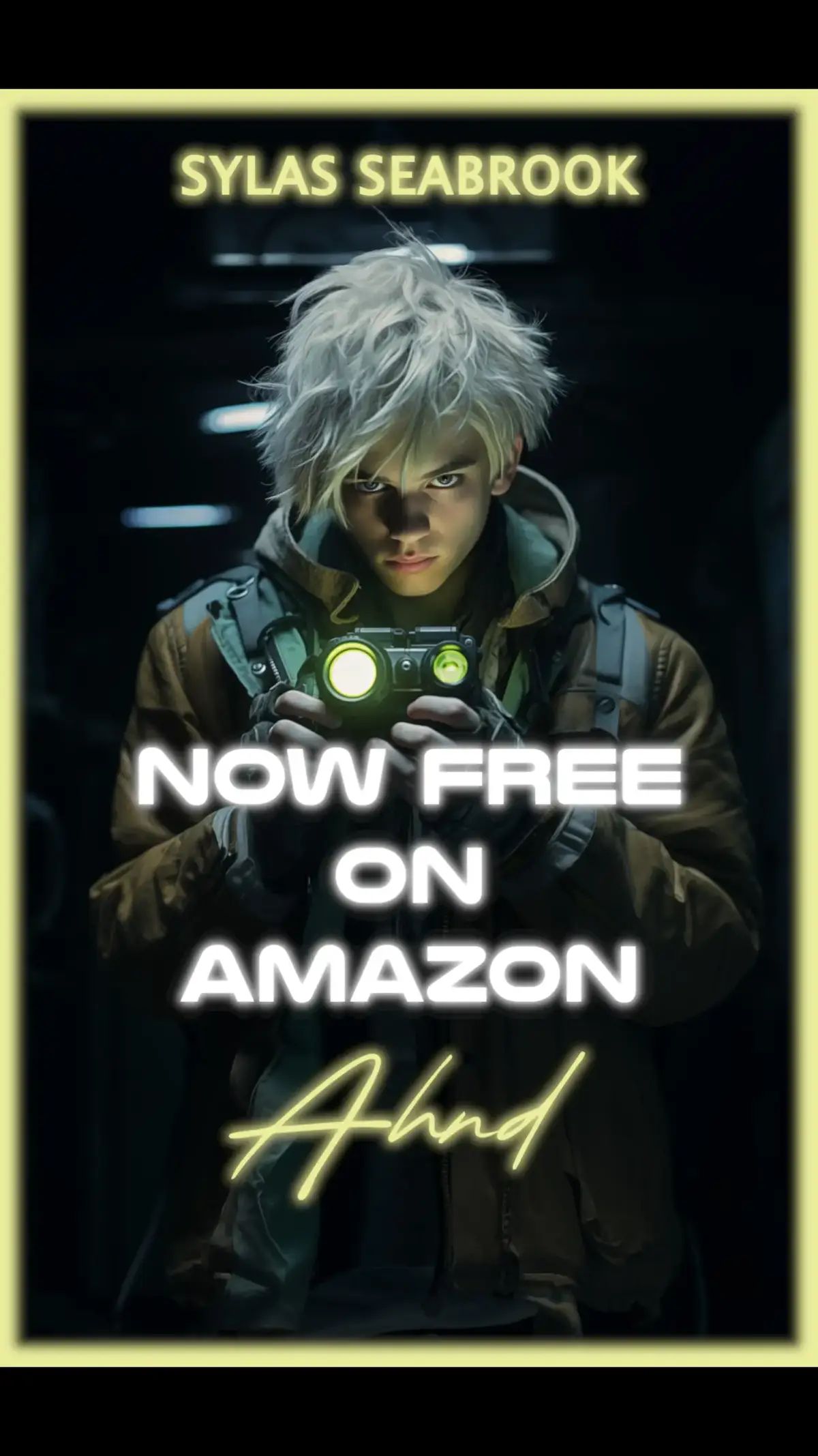 Ahnd is now free on Amazon! #booktok #sylasseabrook #teamtrib #cyberpunkbook #scifi #readersoftiktok 