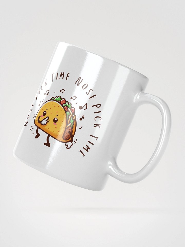Nose Pick Time Taco Mug product image (2)