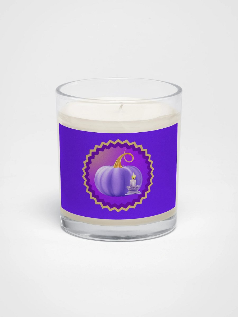 Enchanting Purple Pumpkin Soy Candle product image (2)