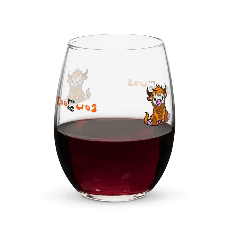 Cow Wine Glass product image (3)