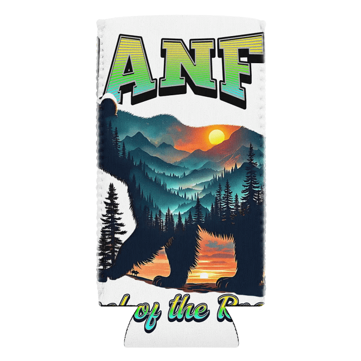 Banff Jewel Of The Rockies Bear Sunset Can Cooler product image (2)