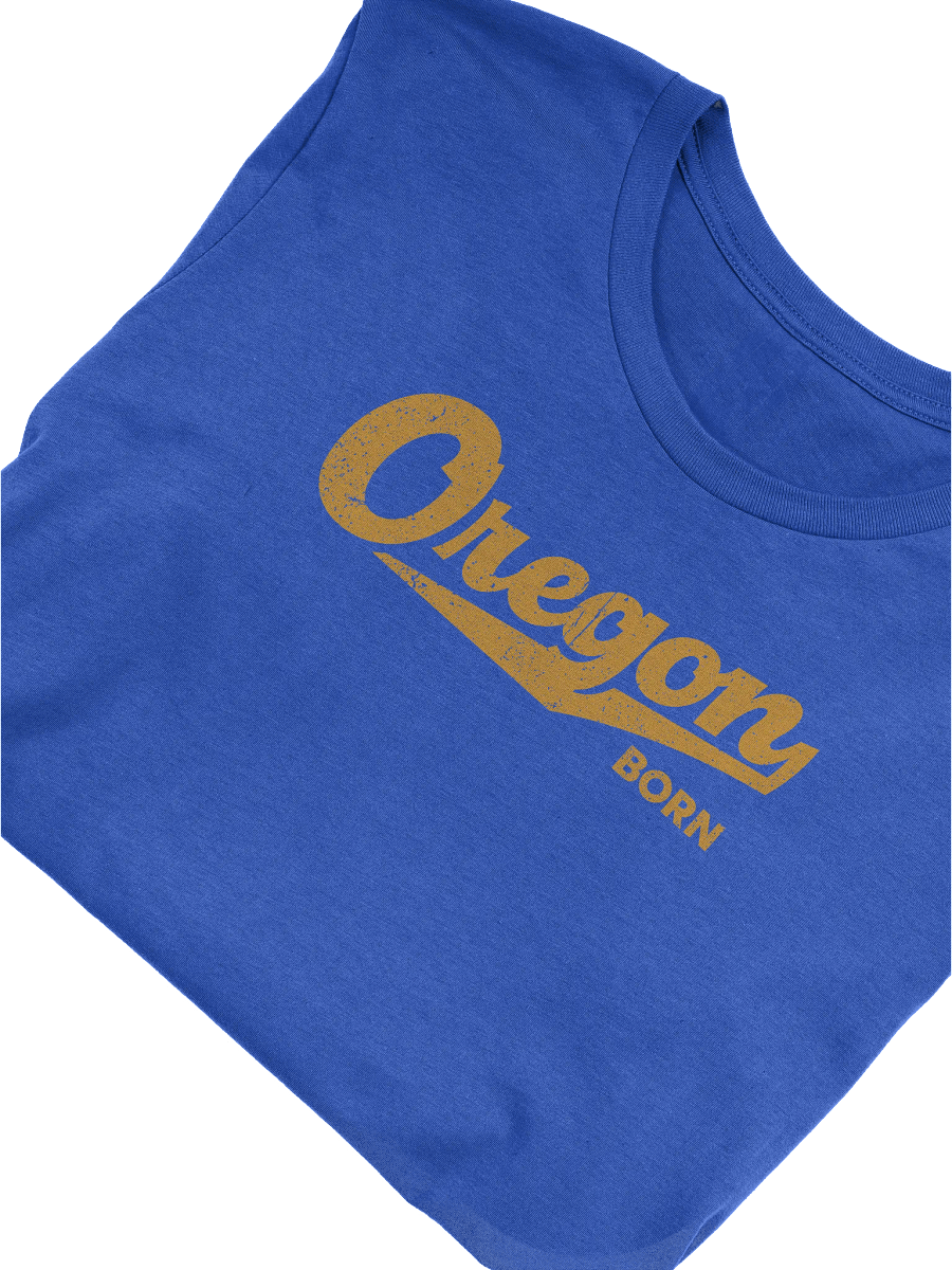 Oregon Born with Swash T-Shirt product image (5)