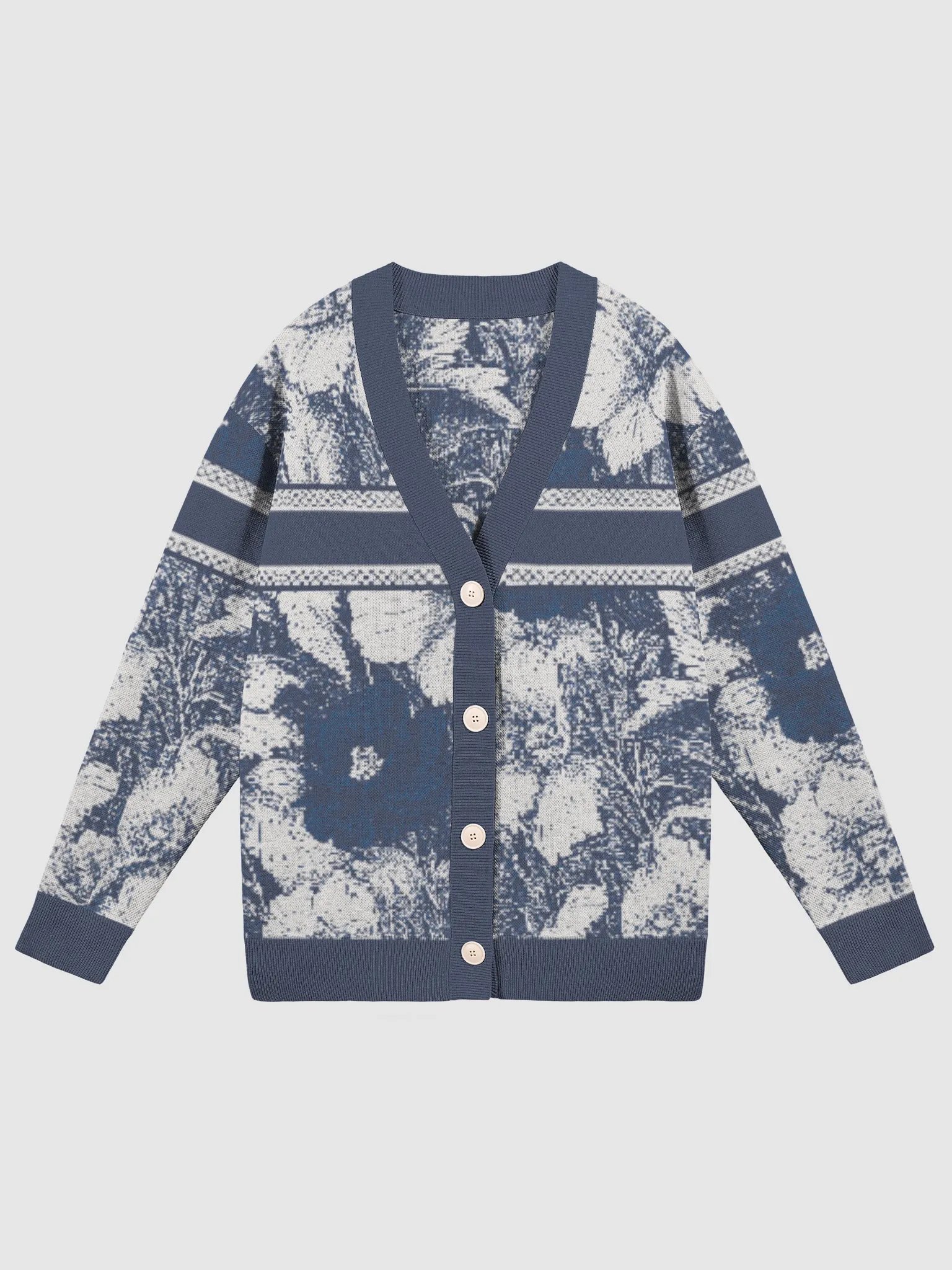 Floral Fusion II Knit Cardigan product image (1)